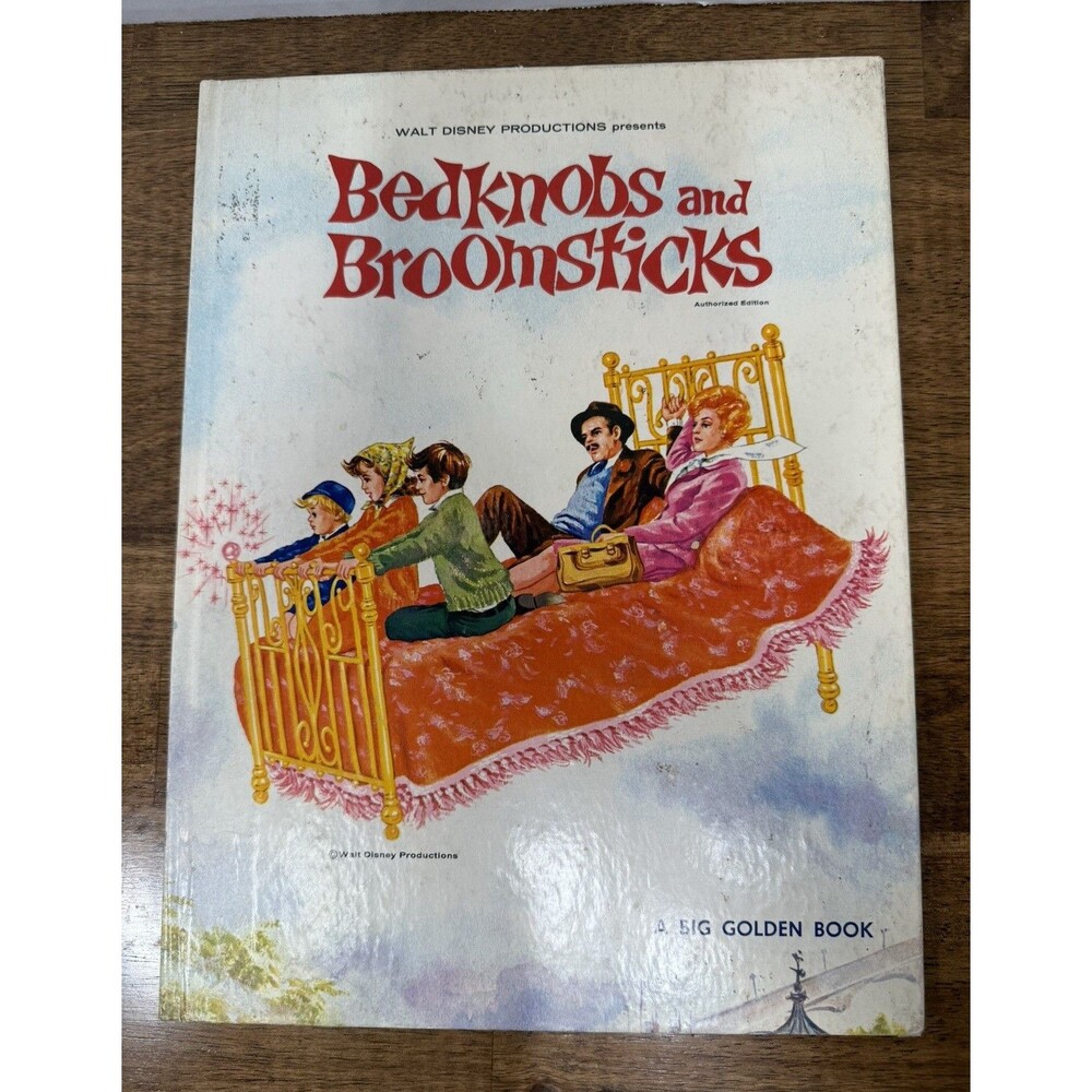 Golden Press Disney Bedknobs and Broomsticks A Golden Press Book 1971